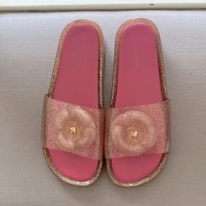 Kate Spade Glitter Splash Rubber Sandals
